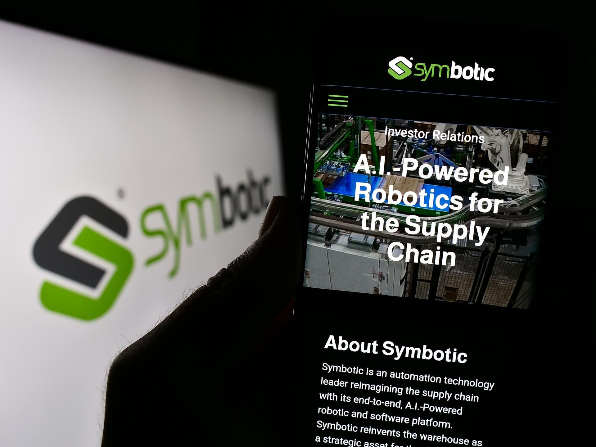 Symbotic's going down, down, down